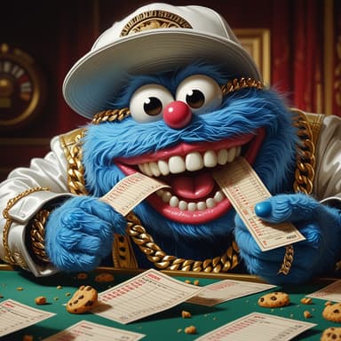 Eager Bookie Monster